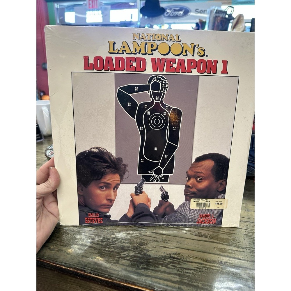 National Lampoon's Loaded Weapon-1 Laser Disc LD -